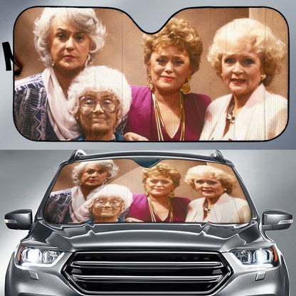 The Golden Girls Car Window Sun Shade Nh07 Universal Fit 111204