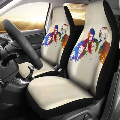 The Golden Girls Friends Car Seat Covers Tv Show Fan Gift Universal Fit 051012