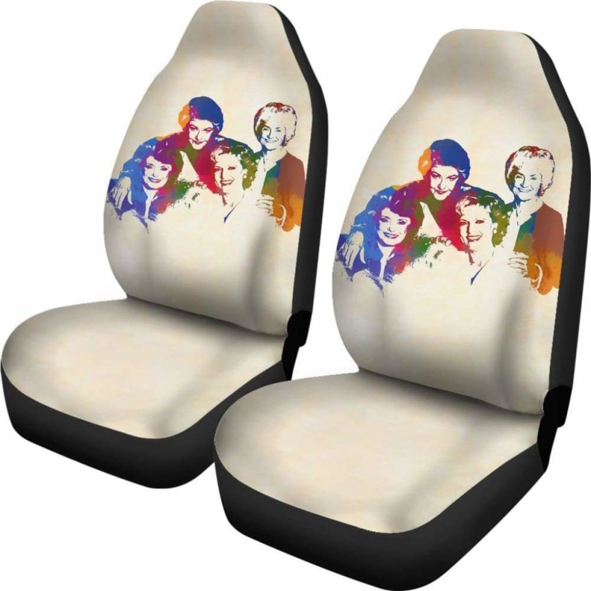 The Golden Girls Friends Car Seat Covers Tv Show Fan Gift Universal Fit 051012