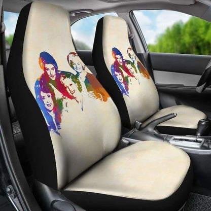 The Golden Girls Friends Car Seat Covers Tv Show Fan Gift Universal Fit 051012
