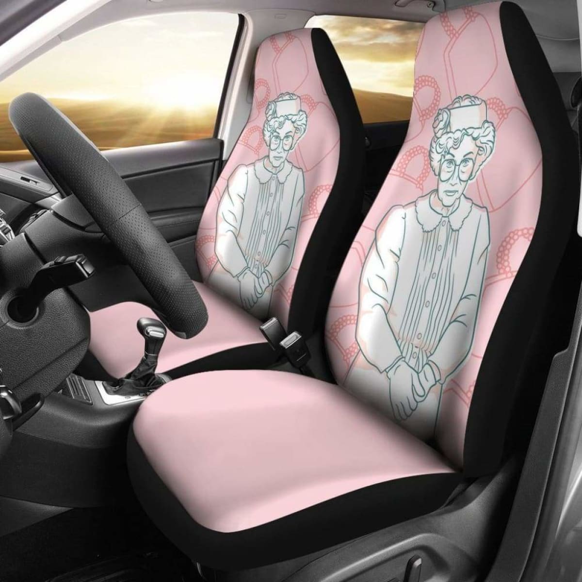 The Golden Girls Tv Show Car Seat Covers Fan Gift Universal Fit 051012