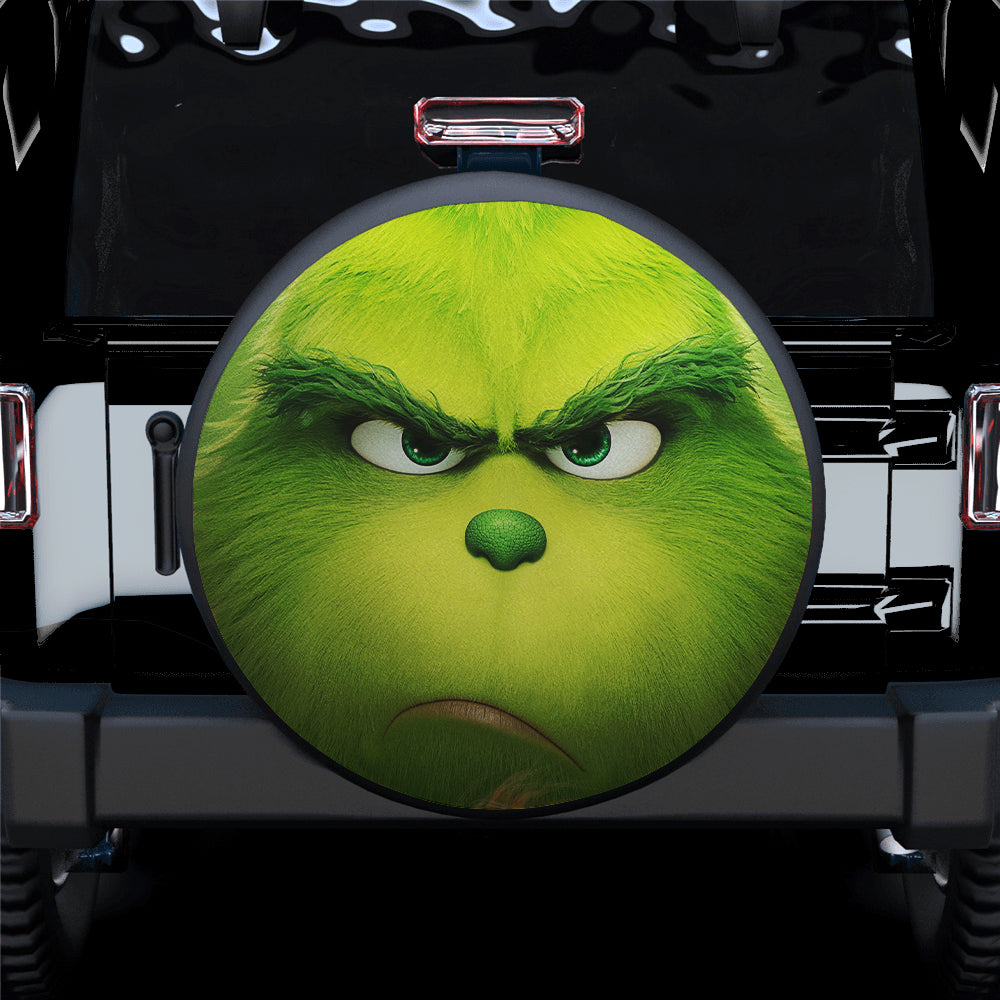 The Grinch Face Spare Tire Cover