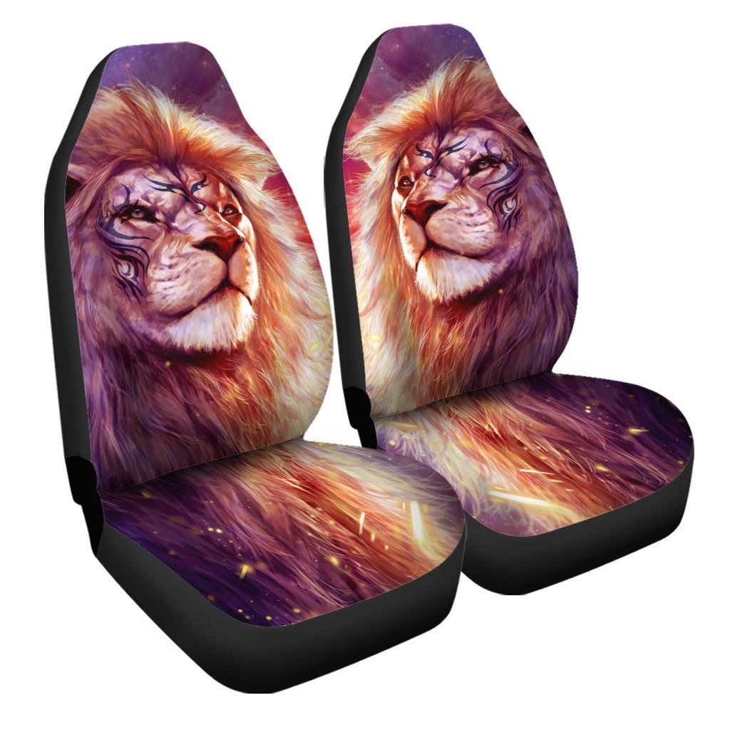 The King Lion Car Seat Covers Custom Gift For Dad