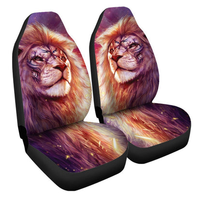 The King Lion Car Seat Covers Custom Gift For Dad