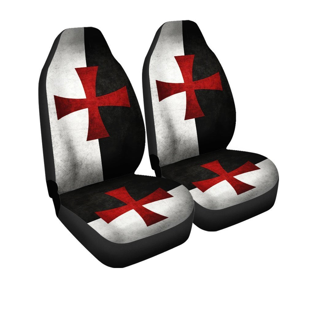 The Knights Templar Car Seat Covers Symbol Car Accessories