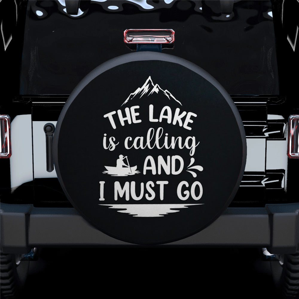 The Lake Is Calling And I Must Go Jeep Car Spare Tire Cover