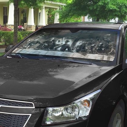 Gearhumans The Last Supper Serial Killer Group Custom Auto Car SunShade