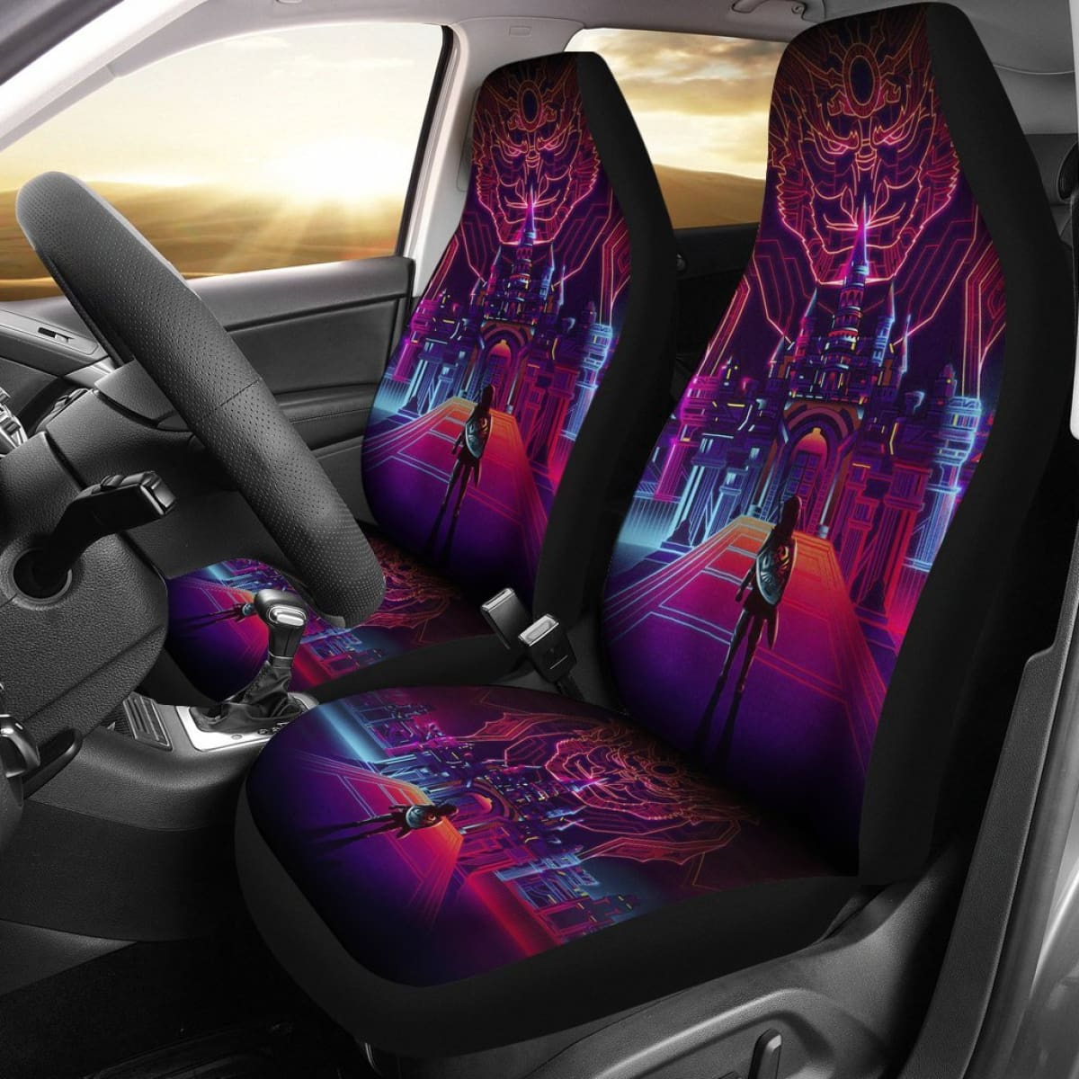 The Legend Of Zelda Car Seat Covers Games Fan Gift H040120 Universal Fit 225311
