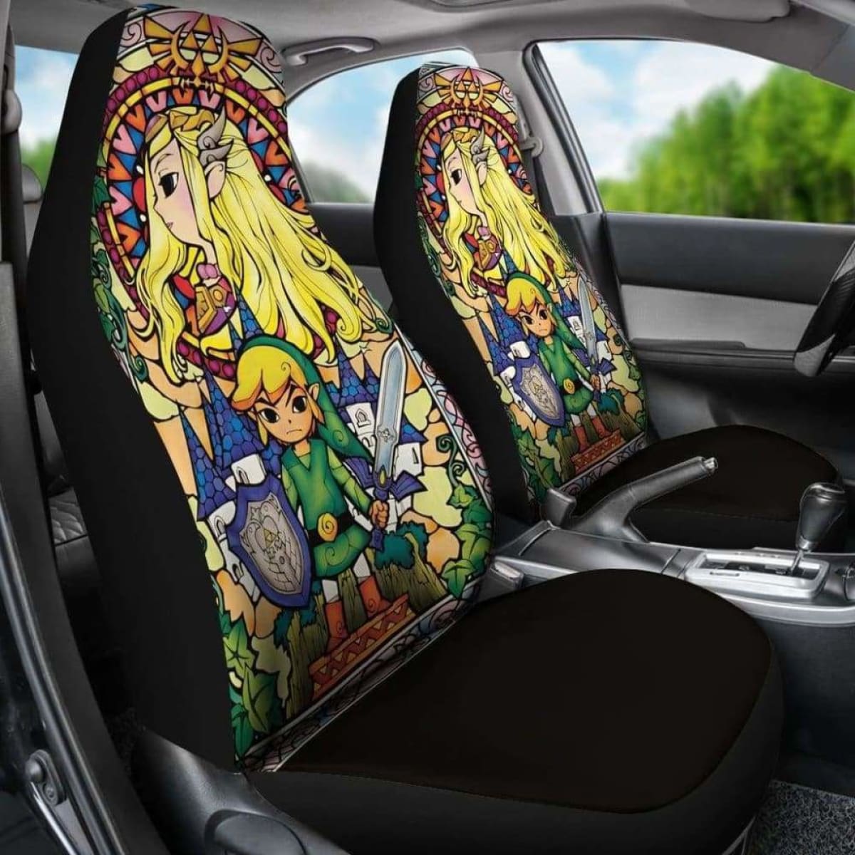 The Legend Of Zelda Car Seat Covers 1 Universal Fit 051012