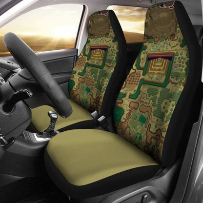 The Legend Of Zelda Maps Car Seat Covers Universal Fit 051312