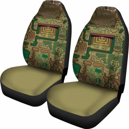 The Legend Of Zelda Maps Car Seat Covers Universal Fit 051312