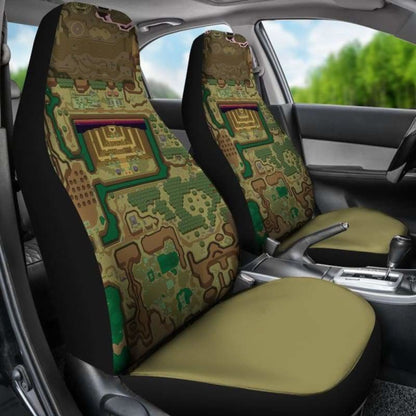 The Legend Of Zelda Maps Car Seat Covers Universal Fit 051312