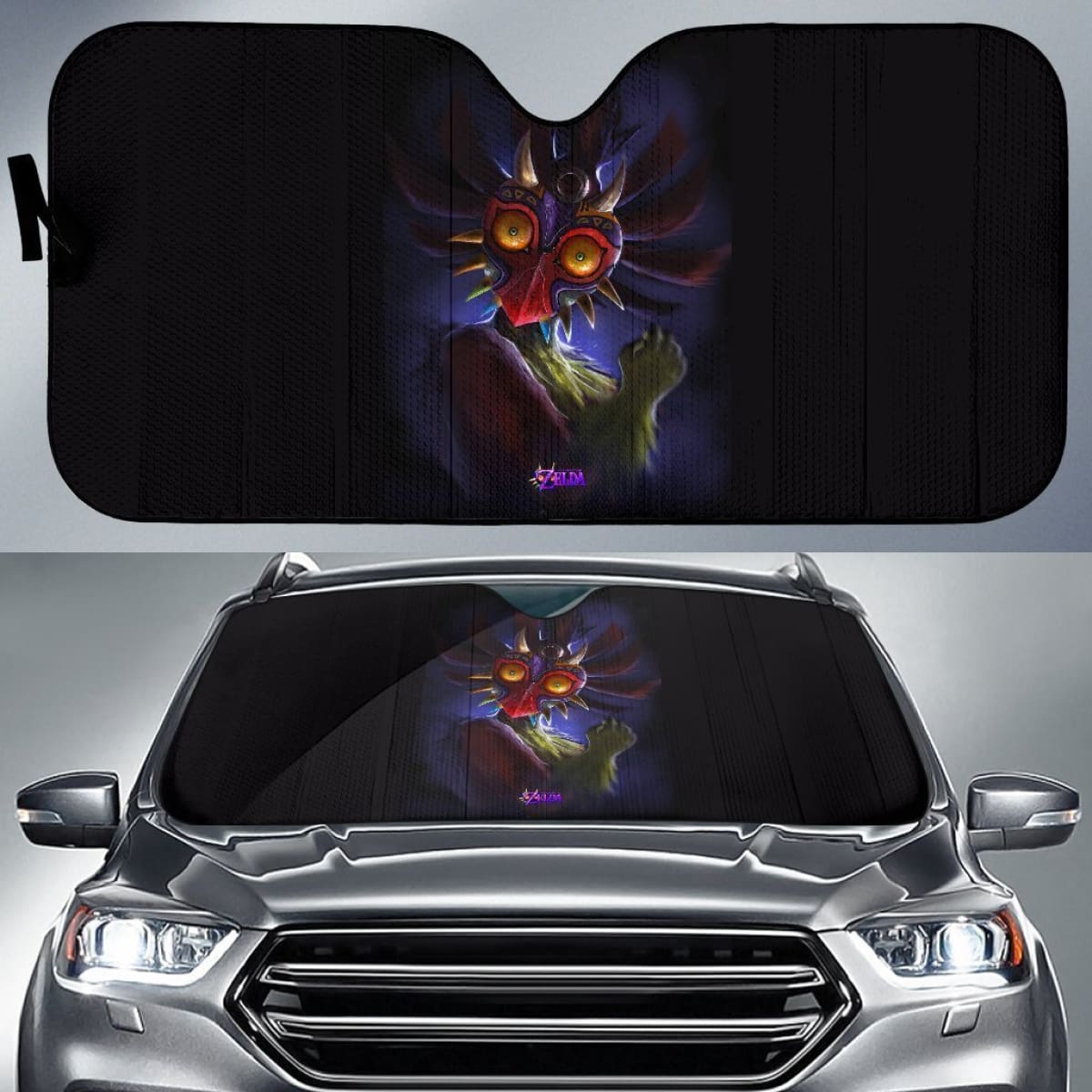 The Legend Of Zelda Skull Kid Auto Sun Shades Lt02 Universal Fit 111204