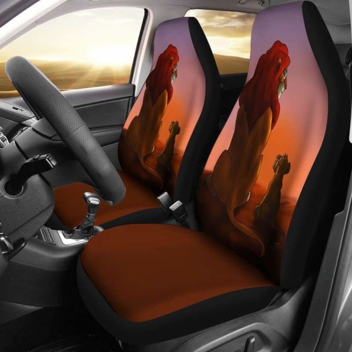 The Lion King Car Seat Covers V1 Universal Fit 051312