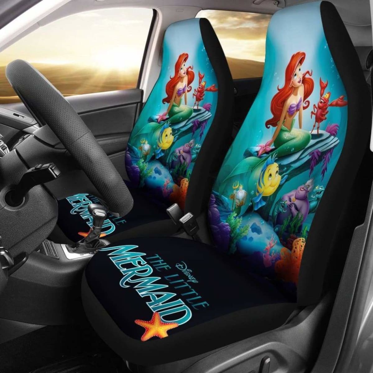 The Little Mermaid Seat Covers 101719 Universal Fit
