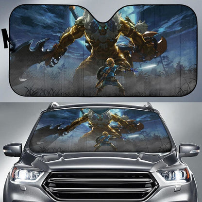 The Master Trial Legend Of Zelda Auto Sun Shade Nh07 Universal Fit 111204