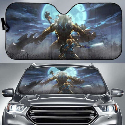 The Master Trial Legend Of Zelda Auto Sun Shades 918b Universal Fit