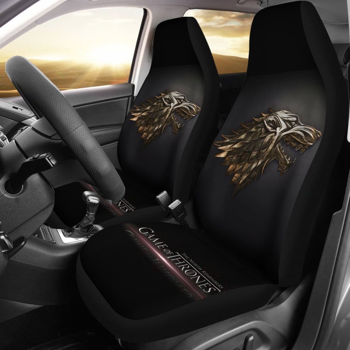 The North Remembers Game Of Thrones Car Seat Covers Lt03 Universal Fit 225721