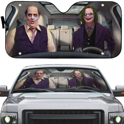 Gearhumans The Office Joker Custom Auto Car SunShade