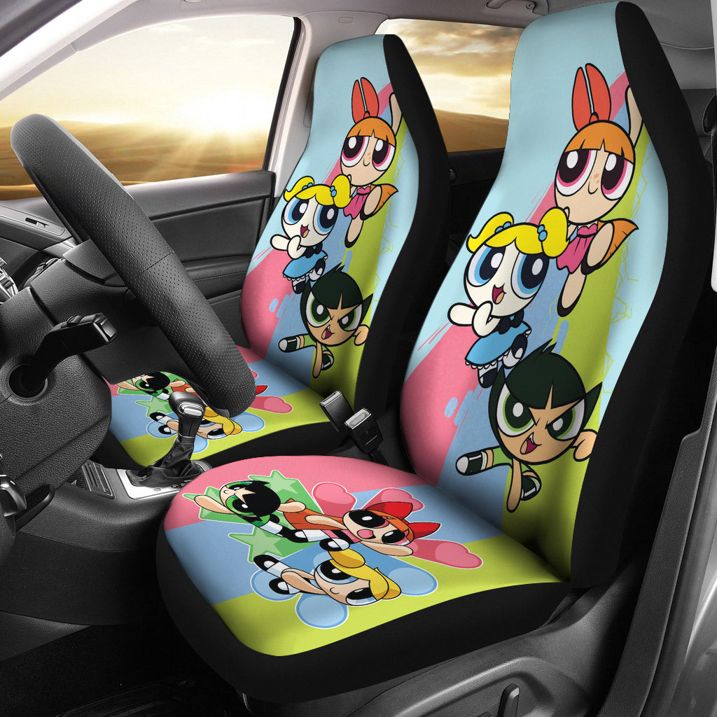 The Powerpuff Girls Car Seat Covers Car Accessories Ci221130-09