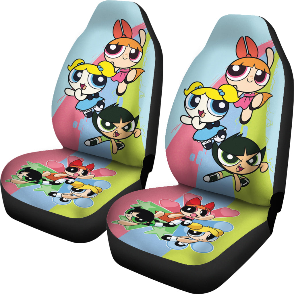 The Powerpuff Girls Car Seat Covers Car Accessories Ci221130-09