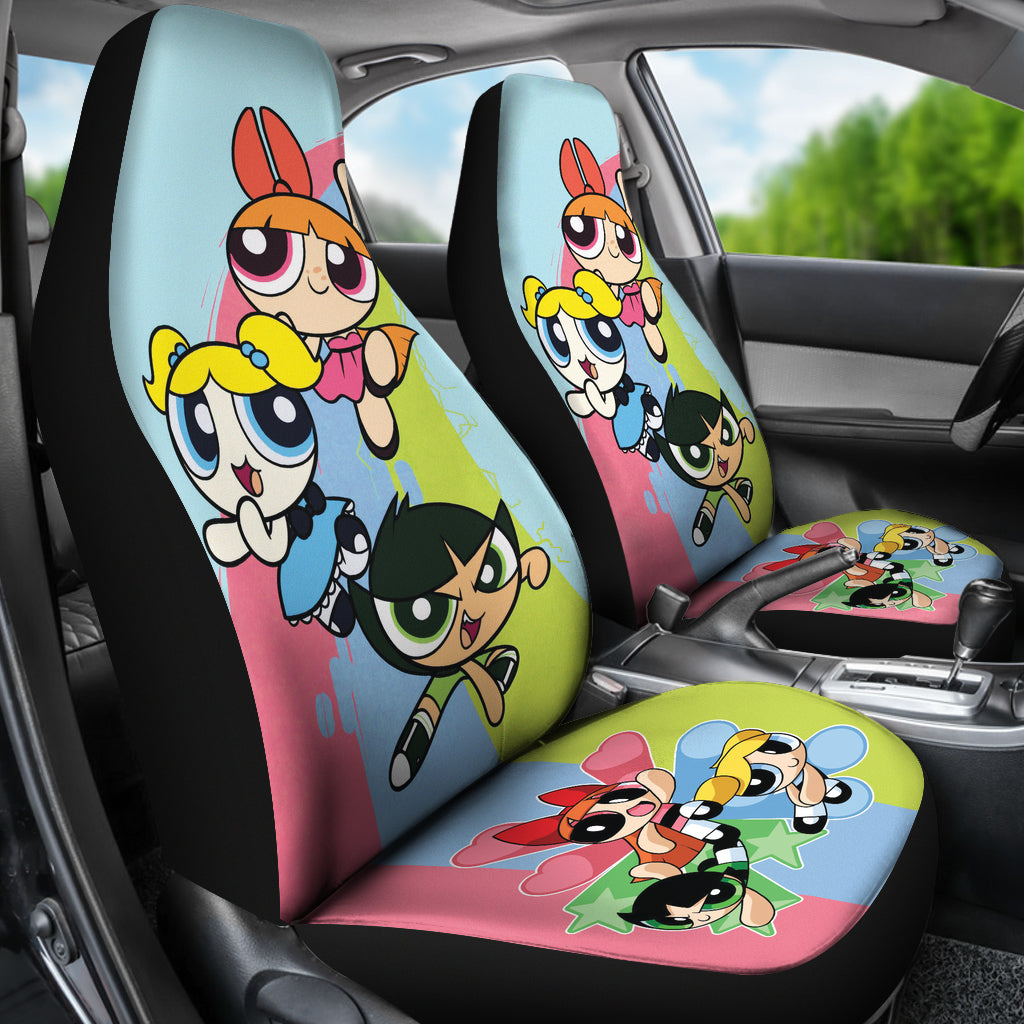 The Powerpuff Girls Car Seat Covers Car Accessories Ci221130-09