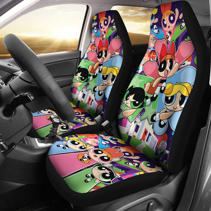 The Powerpuff Girls Car Seat Covers Car Accessories Ci221130-06