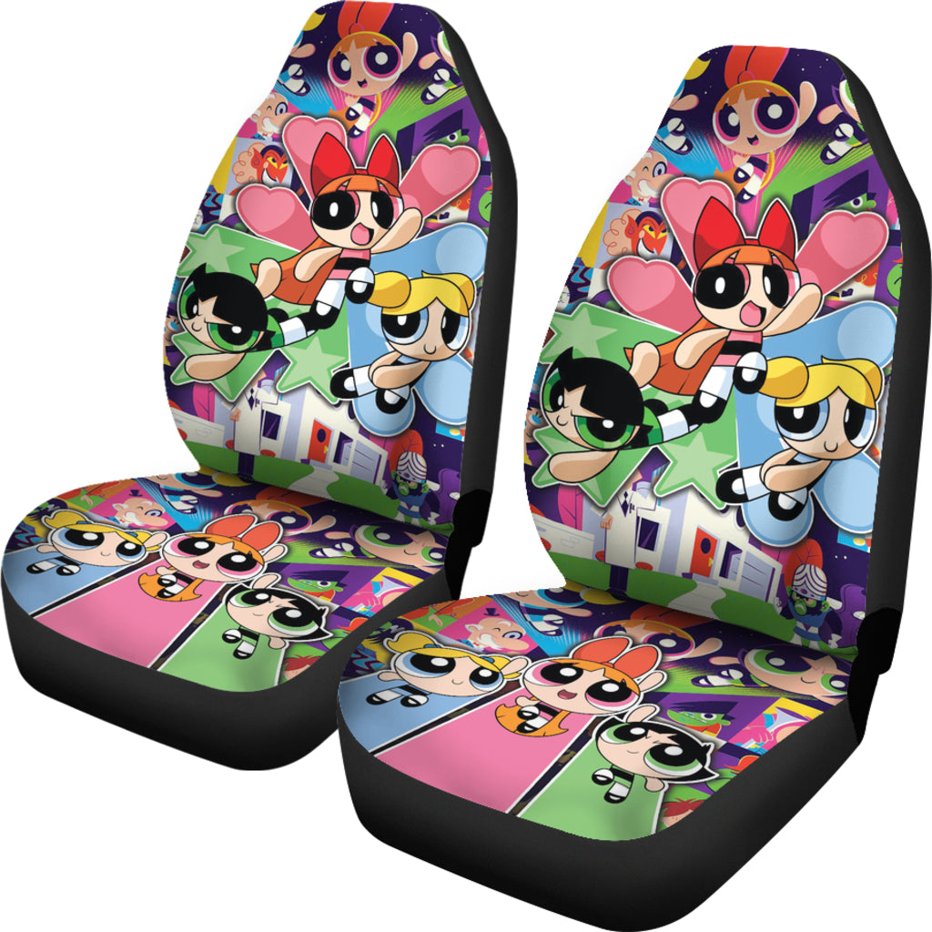 The Powerpuff Girls Car Seat Covers Car Accessories Ci221130-06