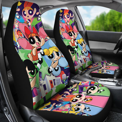 The Powerpuff Girls Car Seat Covers Car Accessories Ci221130-06