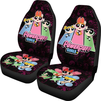 The Powerpuff Girls Car Seat Covers Car Accessories - PersonalizedFury