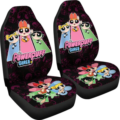 The Powerpuff Girls Car Seat Covers Car Accessories - PersonalizedFury