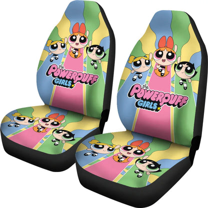 The Powerpuff Girls Car Seat Covers Car Accessories - PersonalizedFury