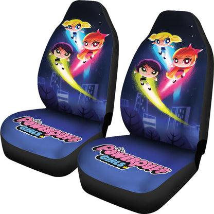 The Powerpuff Girls Car Seat Covers Car Accessories - PersonalizedFury