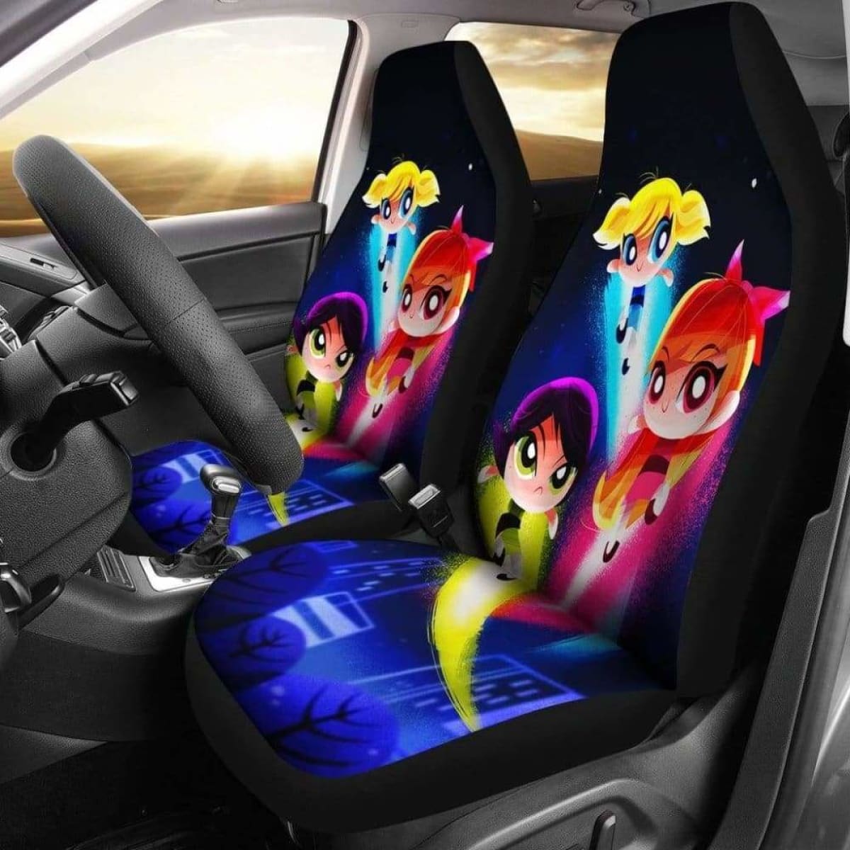The Powerpuff Girls Car Seat Covers Universal Fit 051012