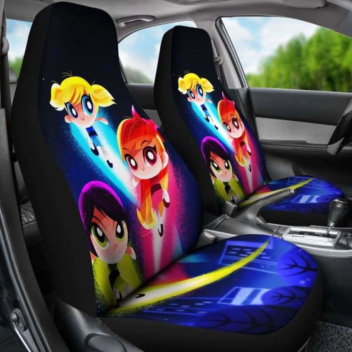 The Powerpuff Girls Car Seat Covers Universal Fit 051012