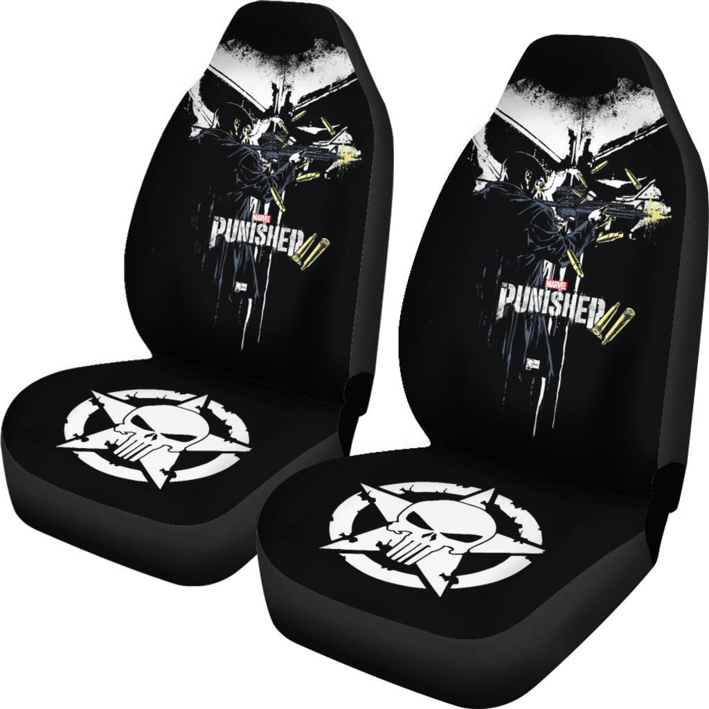 The Punisher Art Car Seat Covers Car Accessories Ci220819-01