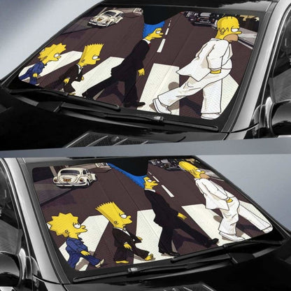 The Simpson Walking Auto Sun Shades 918b Universal Fit