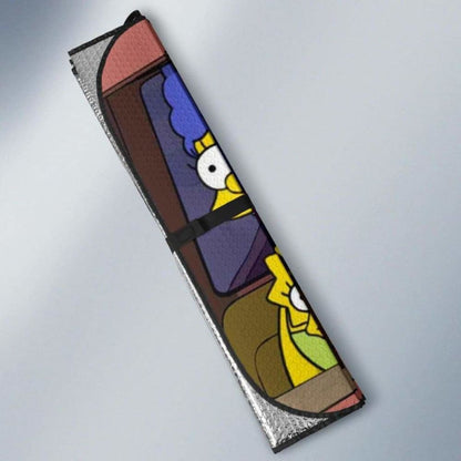 The Simpsons Car Auto Sun Shades Universal Fit 051312