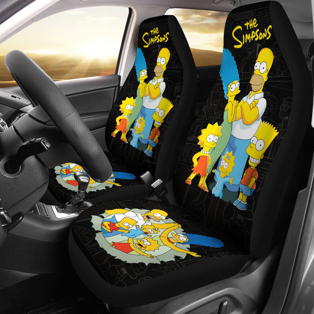The Simpsons Car Seat Covers Car Accessorries Ci221124-08