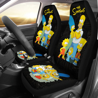The Simpsons Car Seat Covers Car Accessorries Ci221124-08