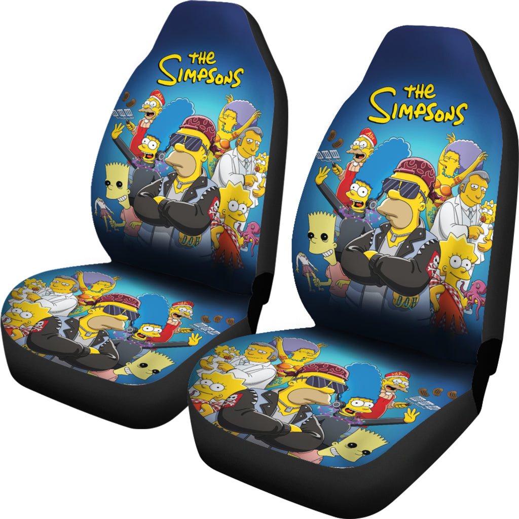 The Simpsons Car Seat Covers Car Accessorries Ci221124-10