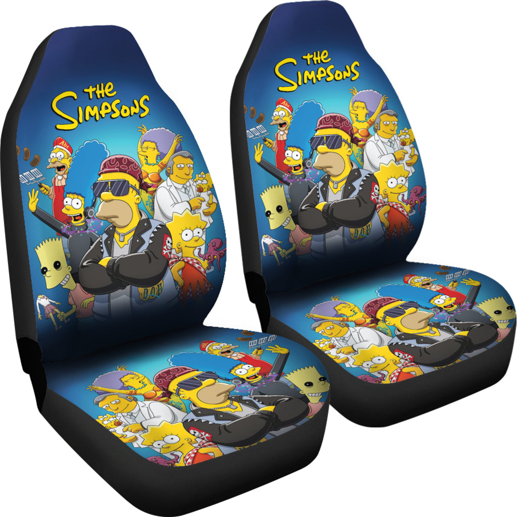 The Simpsons Car Seat Covers Car Accessorries Ci221124-10