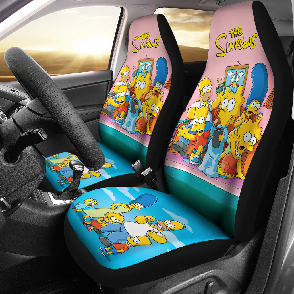 The Simpsons Car Seat Covers Car Accessorries Ci221124-05