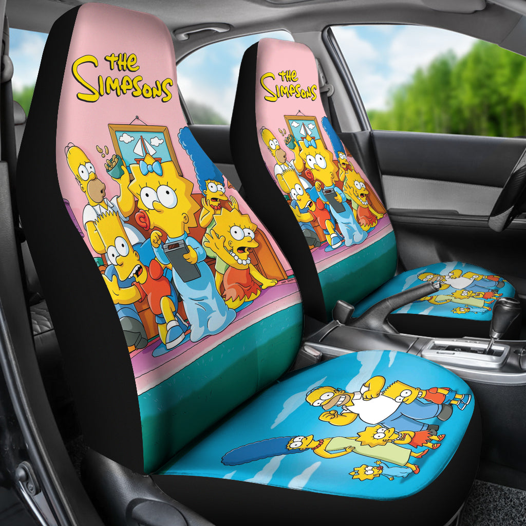 The Simpsons Car Seat Covers Car Accessorries Ci221124-05