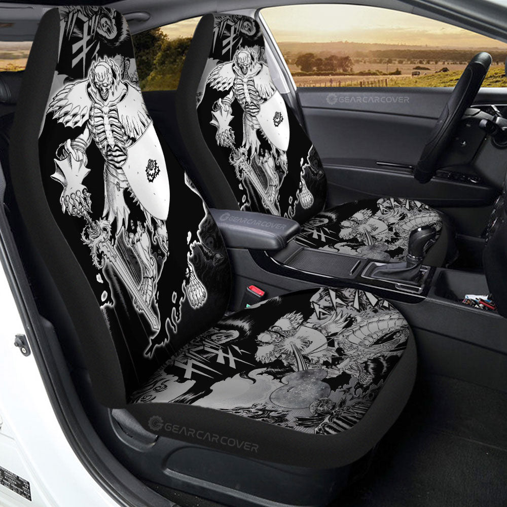 The Skull Knight Car Seat Covers Custom Car Accessories
