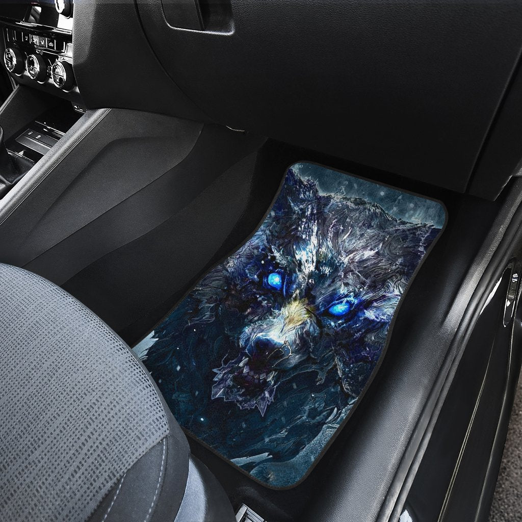 The Son Of Loki Wolf Car Floor Mats Custom Car Accessories