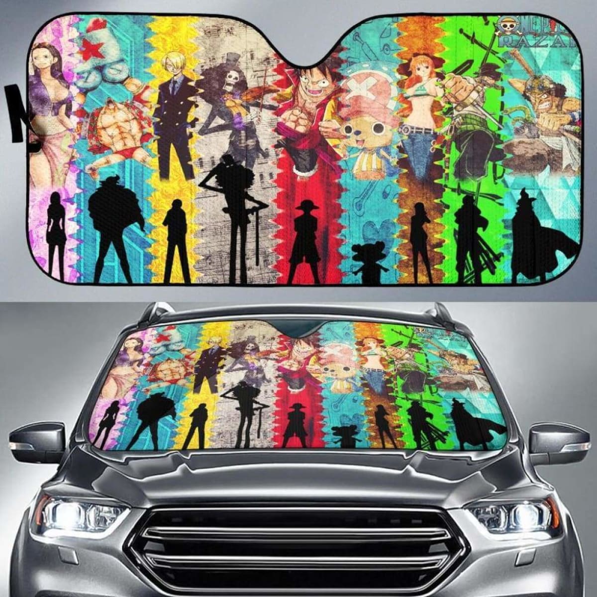 The Straw Hats Auto Sun Shades 918b Universal Fit