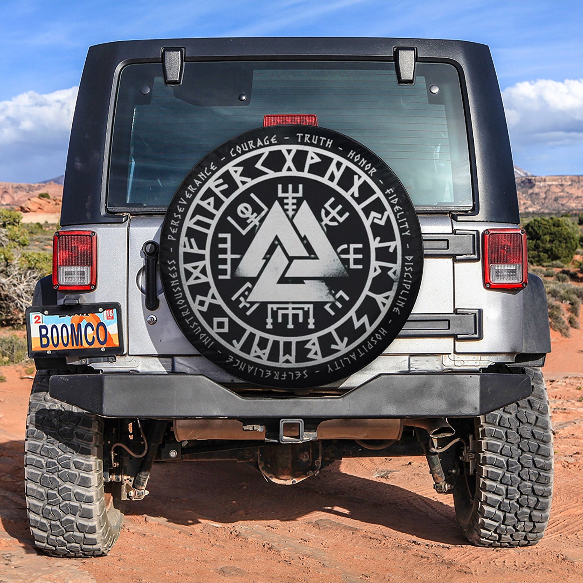 The Viking Jeep Car Spare Tire Cover