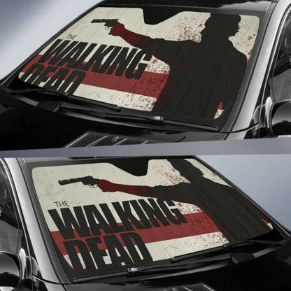 The Walking Dead Car Auto Sun Shade 211626 Universal Fit