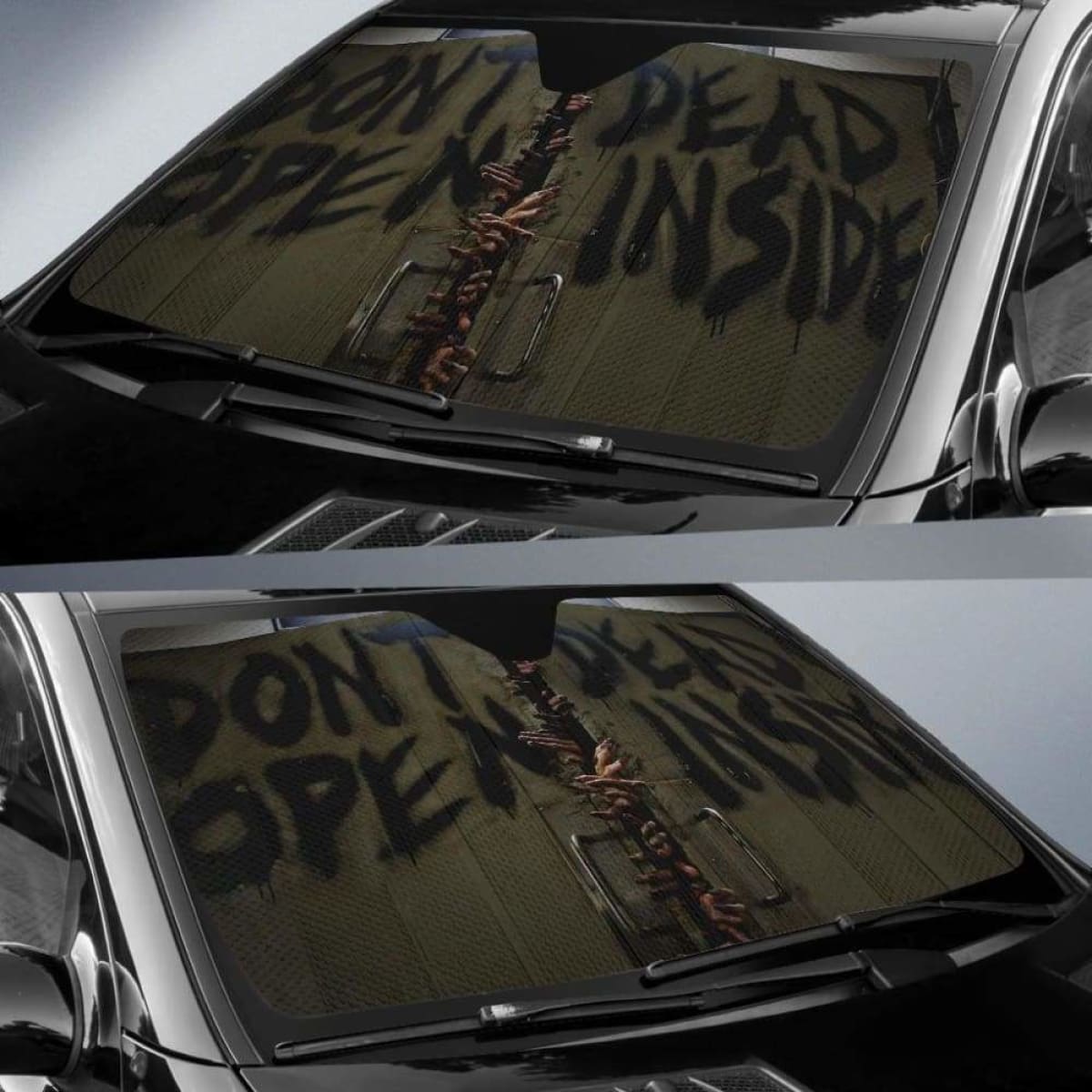The Walking Dead Car Auto Sun Shade 211626 Universal Fit
